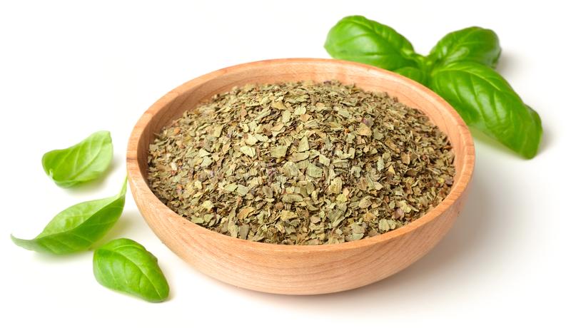 Dried Basil Leaves