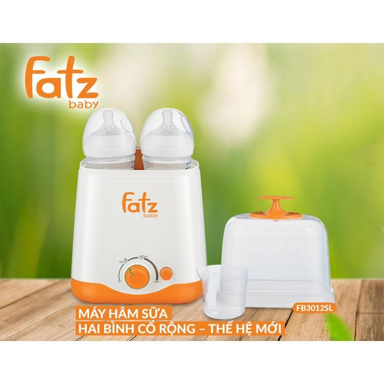 Máy hâm sữa 2 bình cổ rộng fatz