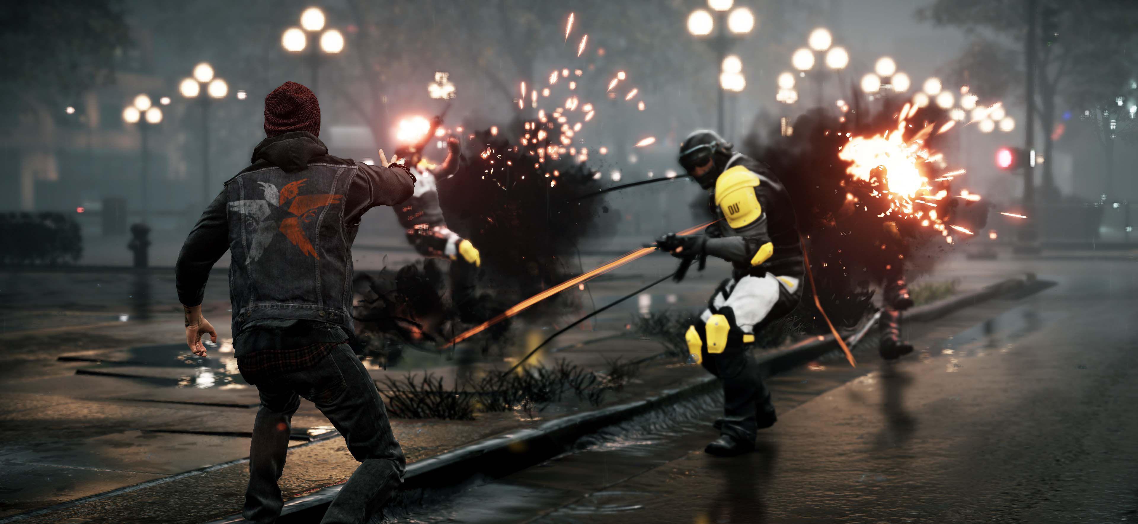 Đĩa trò chơi điện tử PS4 inFamous Second Son hộp PS3 2nd