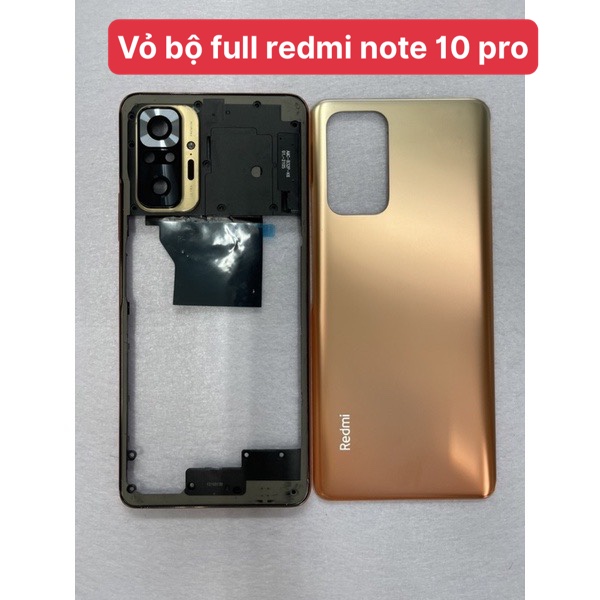 BỘ VỎ ZIN MỚI ĐIỆN THOẠI XIAOMI REDMI NOTE 10 PRO