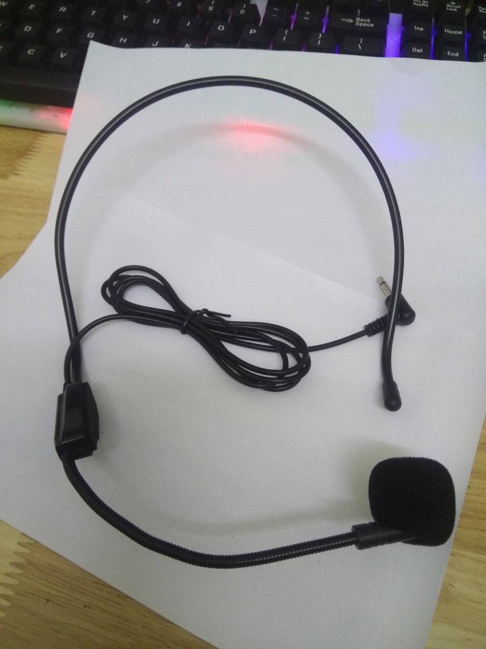 Micro SHIDU có dây dùng cho mọi máy trợ giảng SHIDU