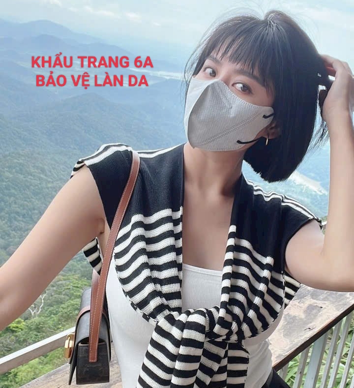 [SIÊU CHỐNG NẮNG] Combo 100c Khẩu trang 6A PT mask,