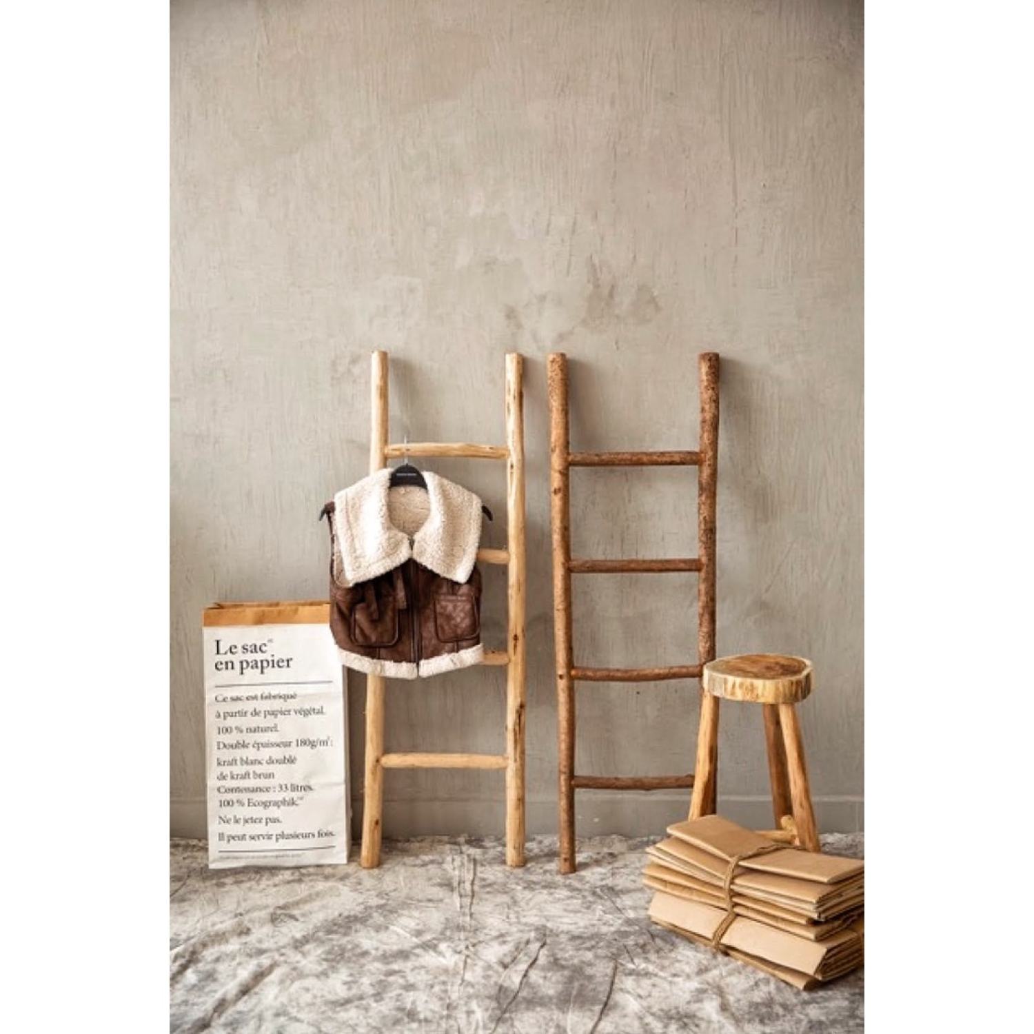 Sale Bùng Nổ ,Thang Gỗ Trang Trí Decor< Làm Kệ, Chụp Ảnh >