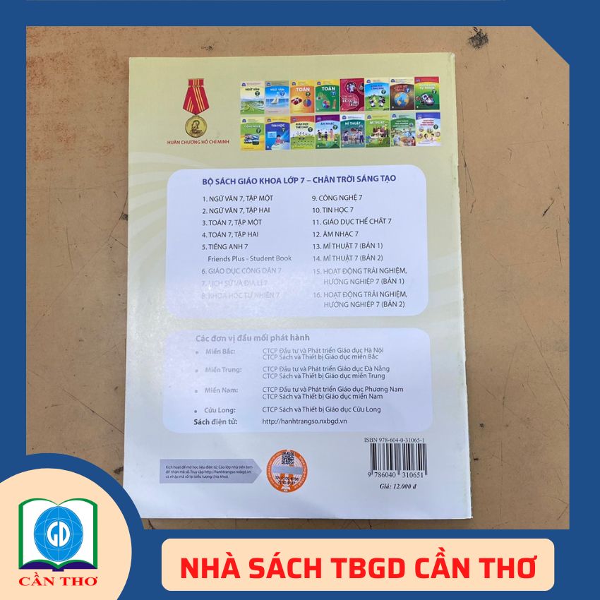 Sách Mĩ Thuật 7 Bản 2 Chân Trời Sáng Tạo
