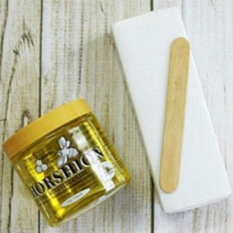 Wax Lông Horshion 750ml (wax Lạnh)-Tặng kèm 1 Bịch 100 Miếng giấy wax