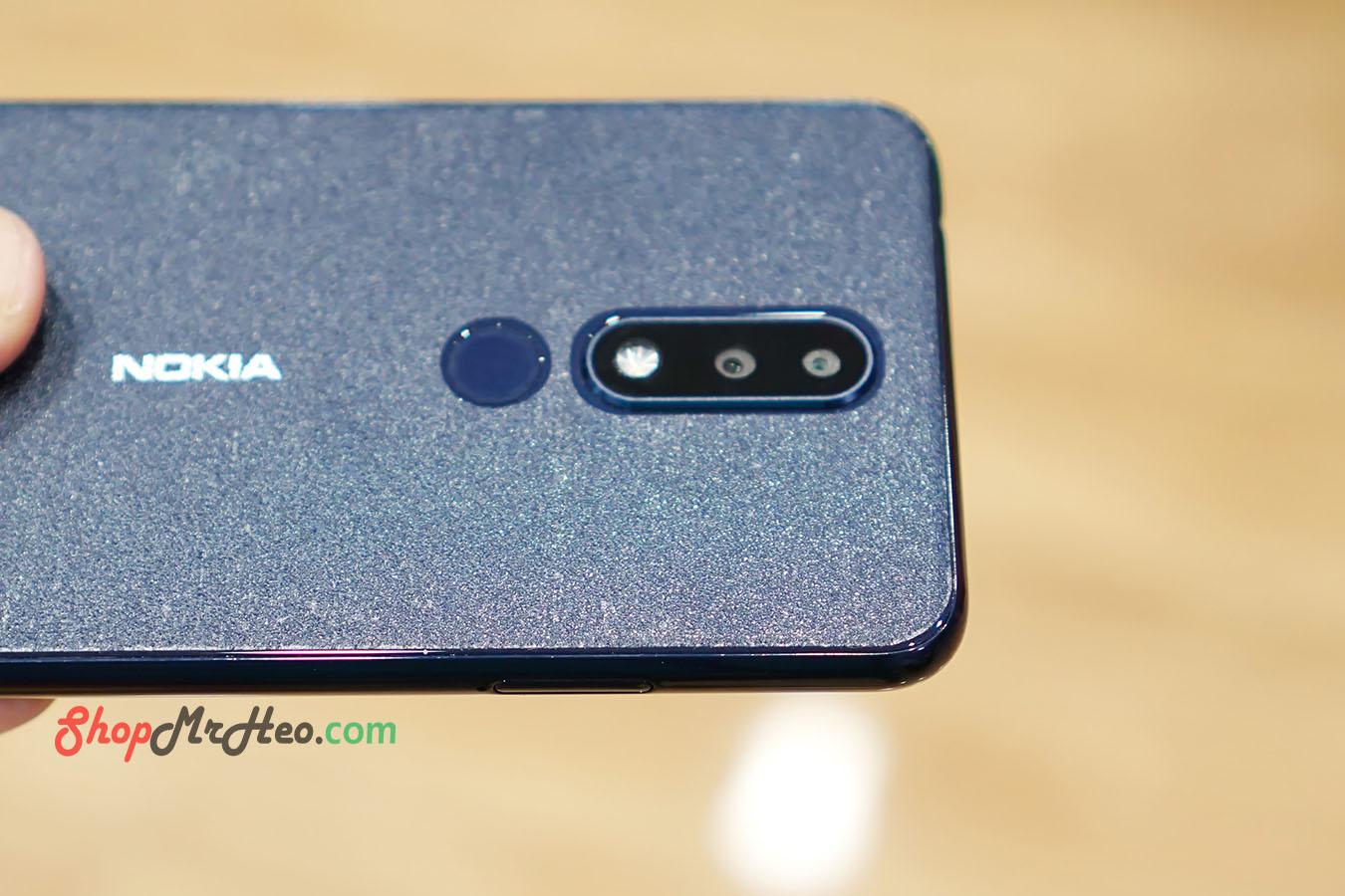 [HCM]Bộ 3 Skin Dán Mặt Lưng Vân 3D Nokia 5.1 Plus - Nokia X5
