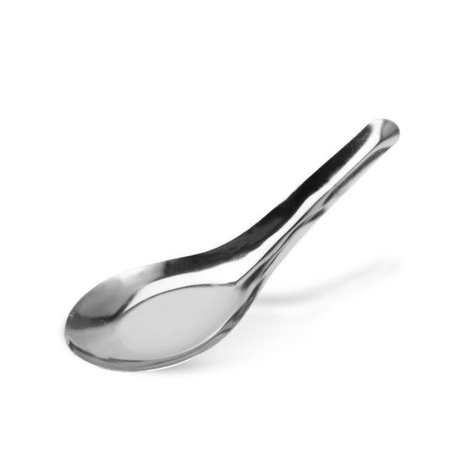 Combo 5  Thìa phở inox cán dài loại dày