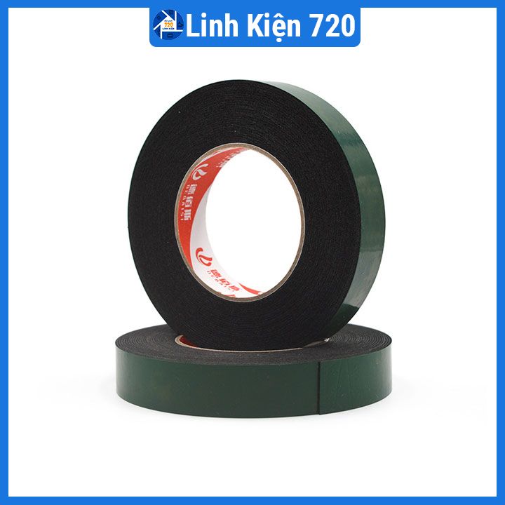 Băng dính xốp 2 mặt 2.4cm siêu dính
