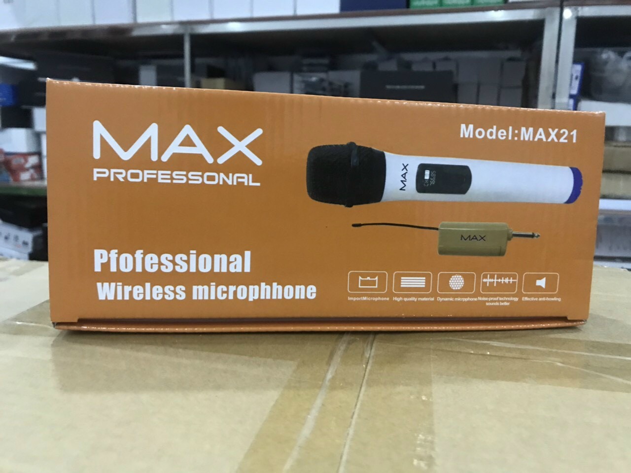 MICRO KHÔNG DÂY ĐA NĂNG MAX21, 1 TAY MICRO