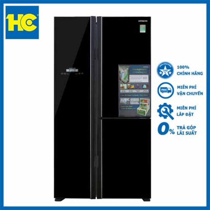 Tủ lạnh Hitachi R-FM800PGV2(GBK) - Miễn phí vận chuyển & lắp đặt - Bảo hành chính hãng