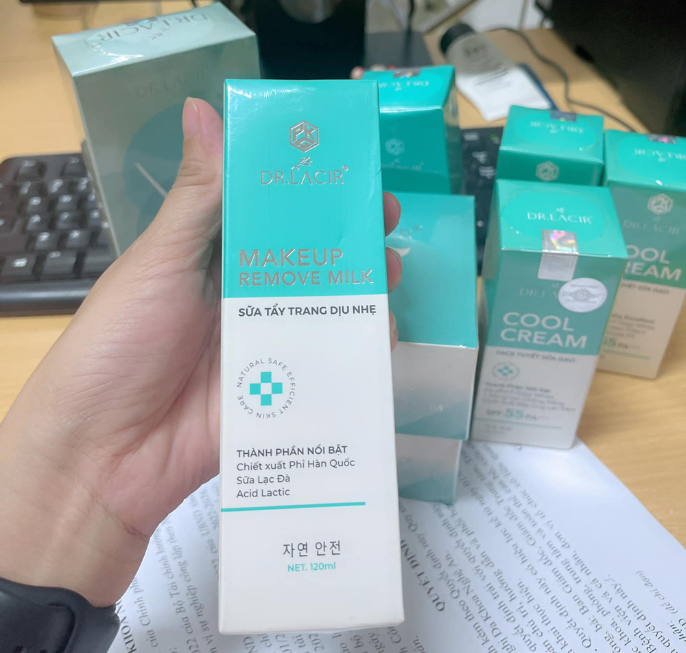 [MẪU MỚI] SỮA TẨY TRANG DR LACIR CHÍNH HÃNG