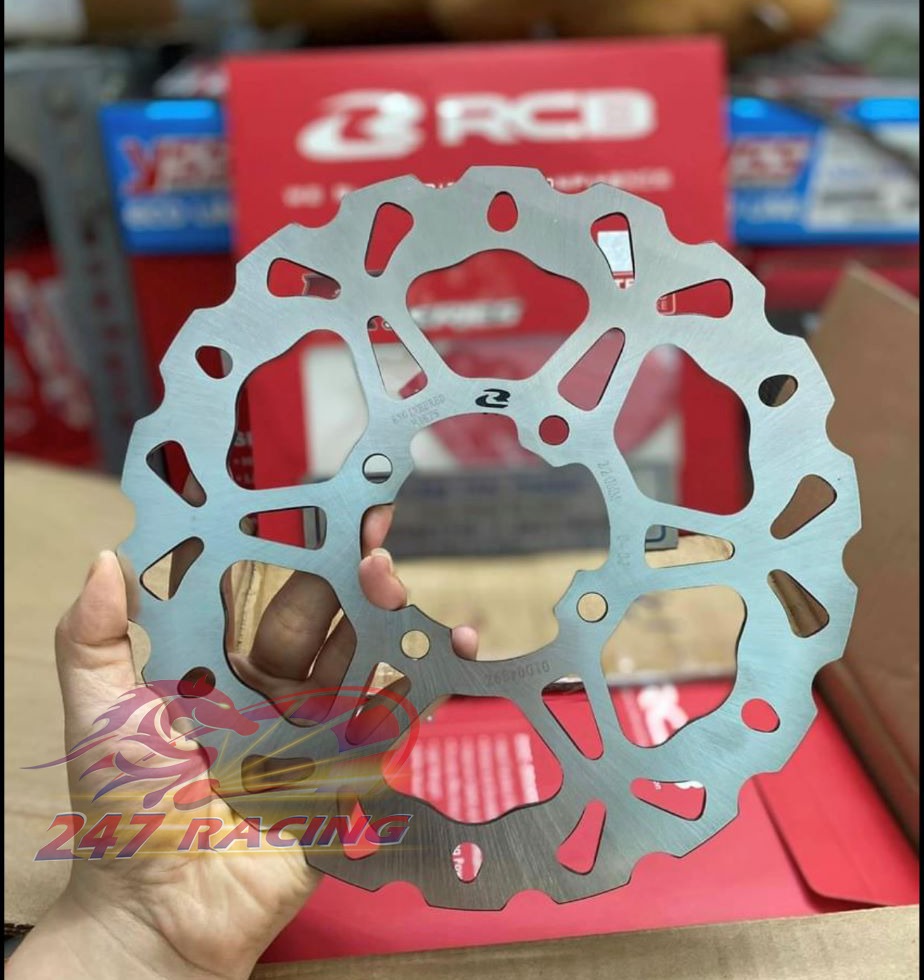 Đĩa Thắng trước 220 RCB Chính hãng gắn xe máy Sirius,Wave,Exciter 135....