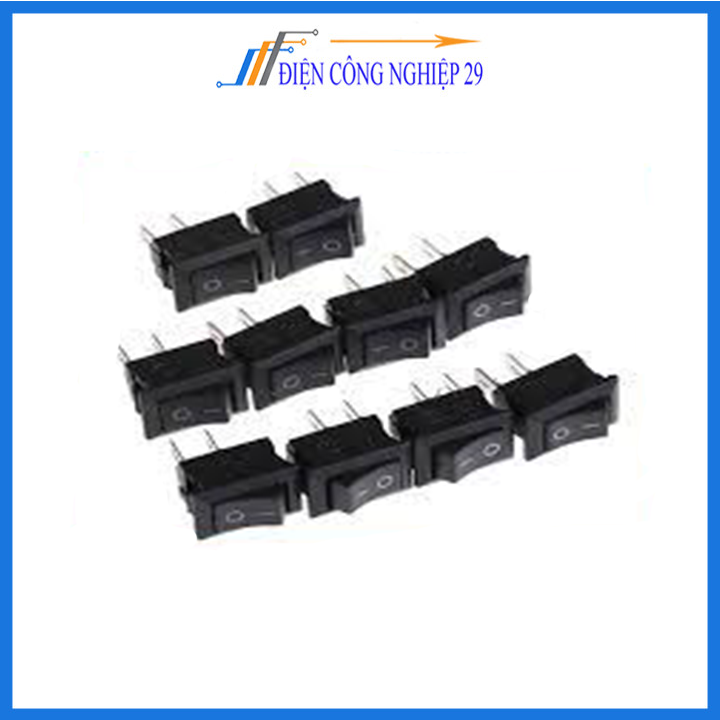 Công Tắc Bập Bênh KCD1-11 2 Chân 3A-250V