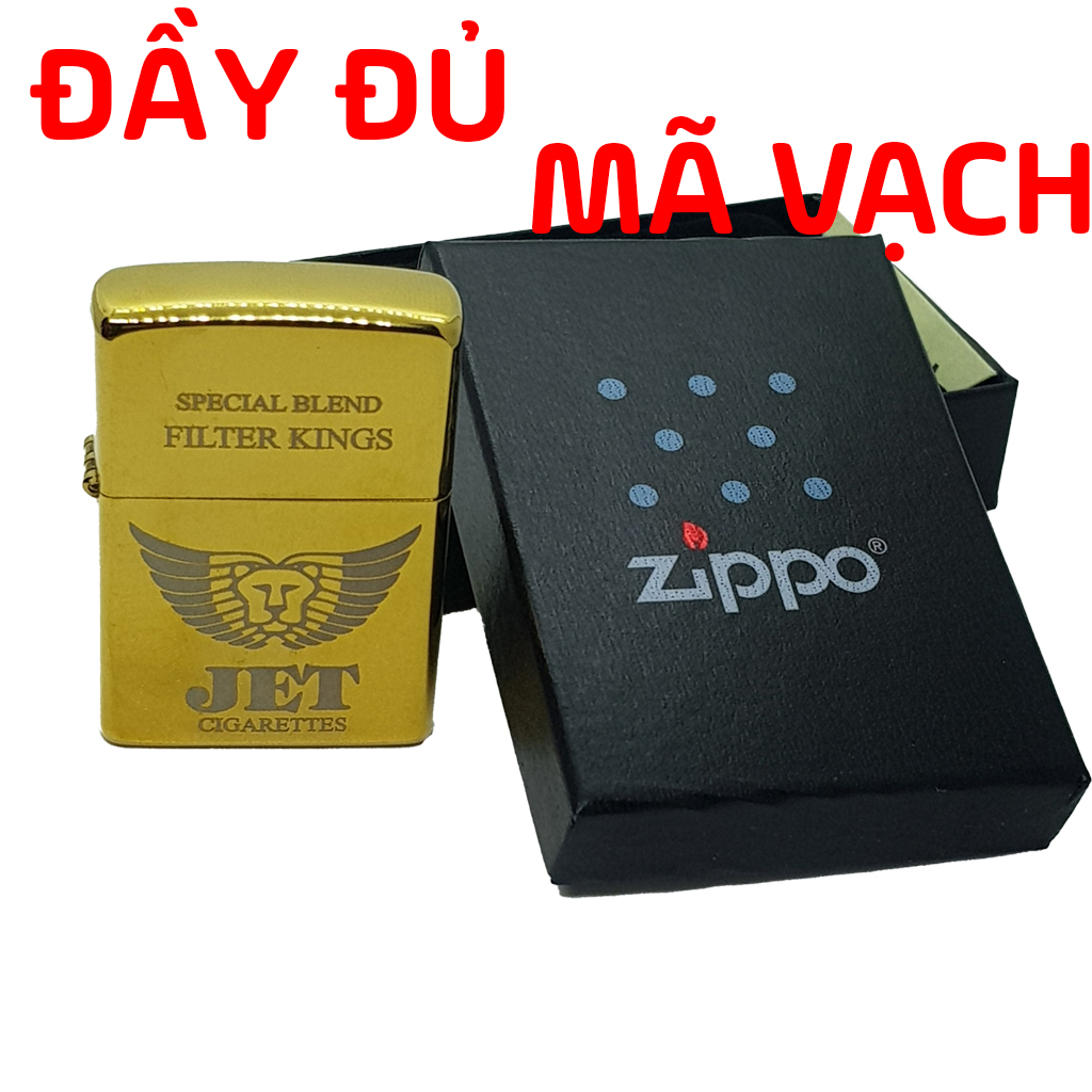 Bật Lửa Zippo Gold Jet Flame Insert B-17 có tem đỏ