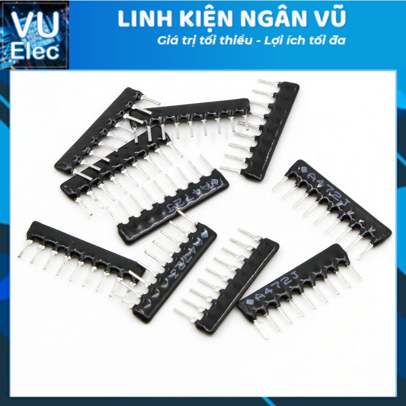 Bộ 2 Con Trở Băng A09 1/8W 5% 4.7K-10K