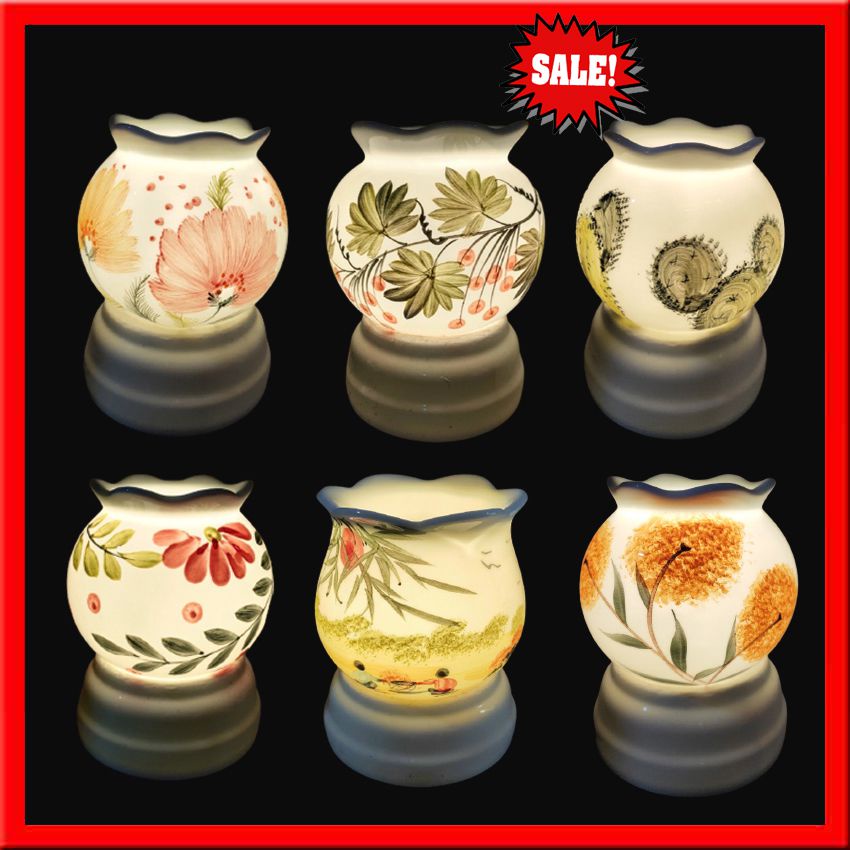 Đèn xông tinh dầu Bát Tràng đủ mẫu đủ size - đèn ngủ gốm sứ đẹp - - TRUNG HANH BAT TRANG CERAMICS