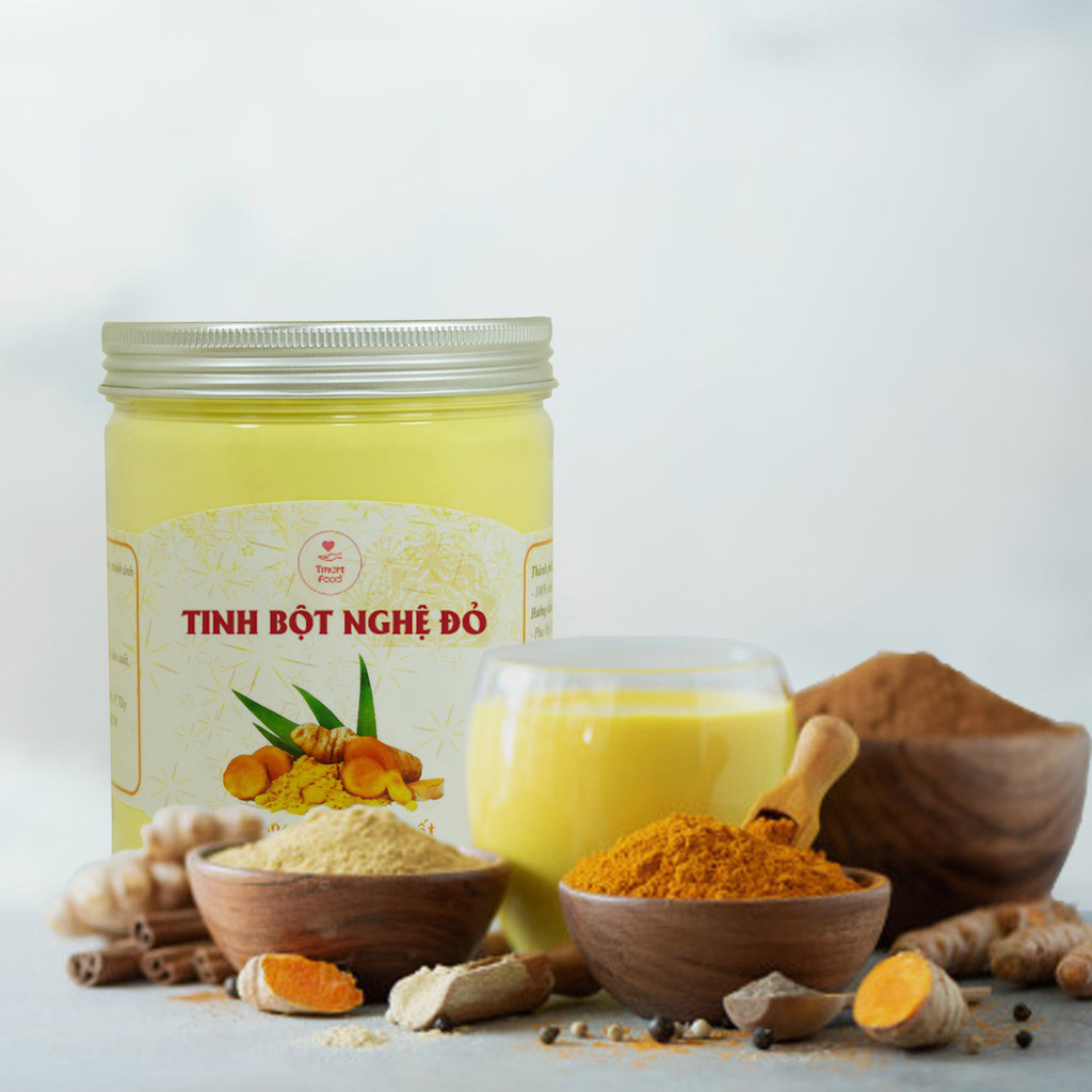 Tinh bột nghệ đỏ nguyên chất