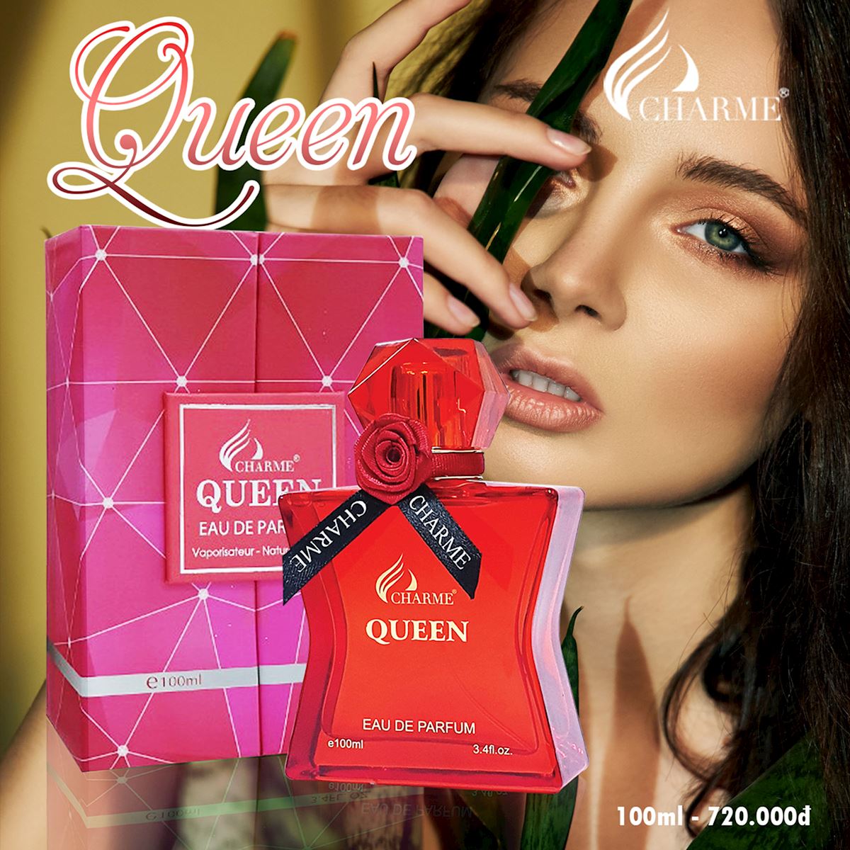 Charme Queen perfume 20ml fresh long lasting chic perfume