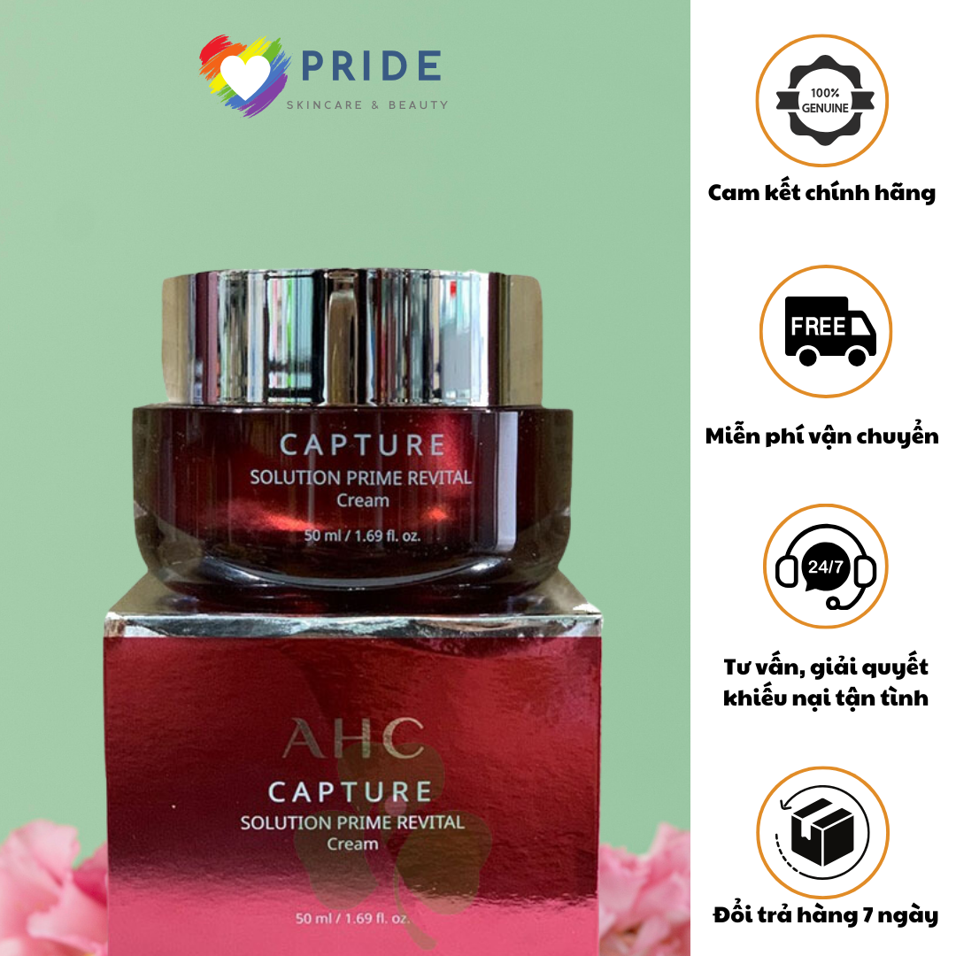 Kem Dưỡng AHC Capture Solution Prime Revital Cream 50ml