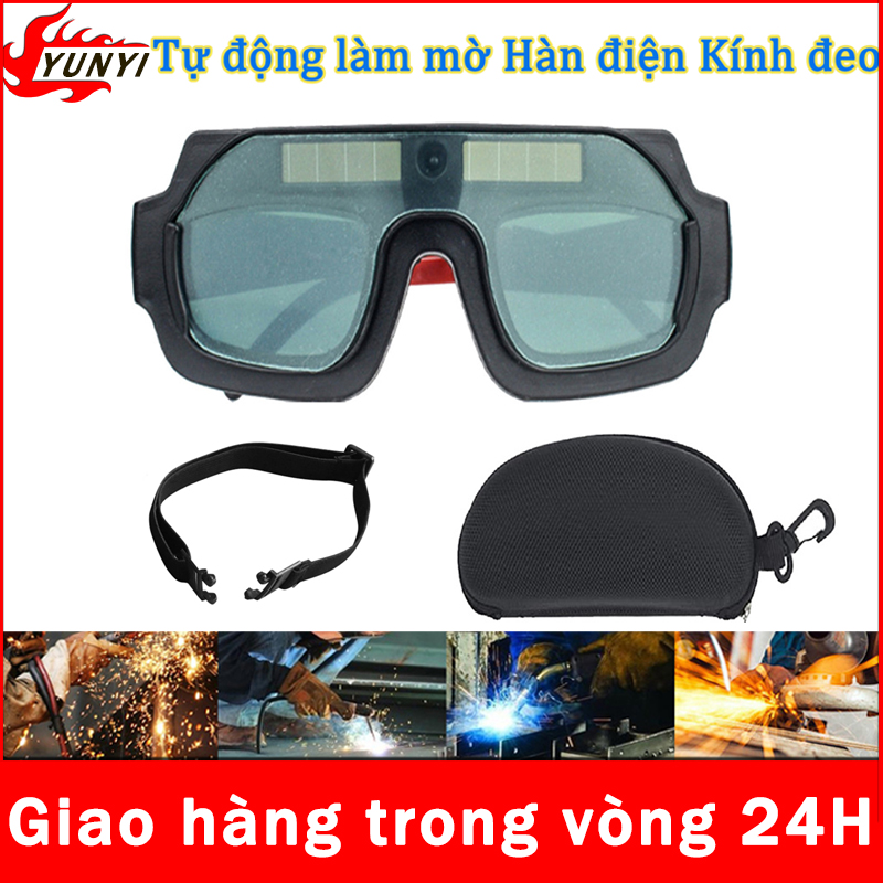 Kính hàn điện tử độ nhạy cực cao bảo vệ mắt tốt Kính hàn cảm biến