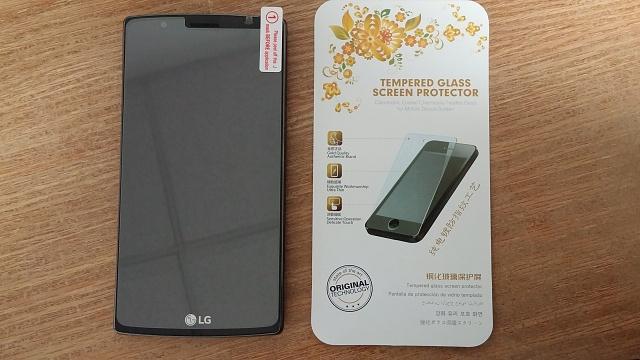 Kính cường lực trong suốt LG G4 (Kèm miếng lau)