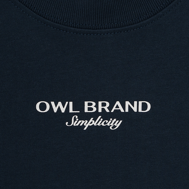 Áo thun nữ Owlbrand Simlicity/Navy