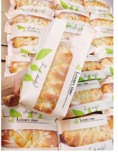 Set 10c Túi giấy đựng bánh mì (túi dọc)