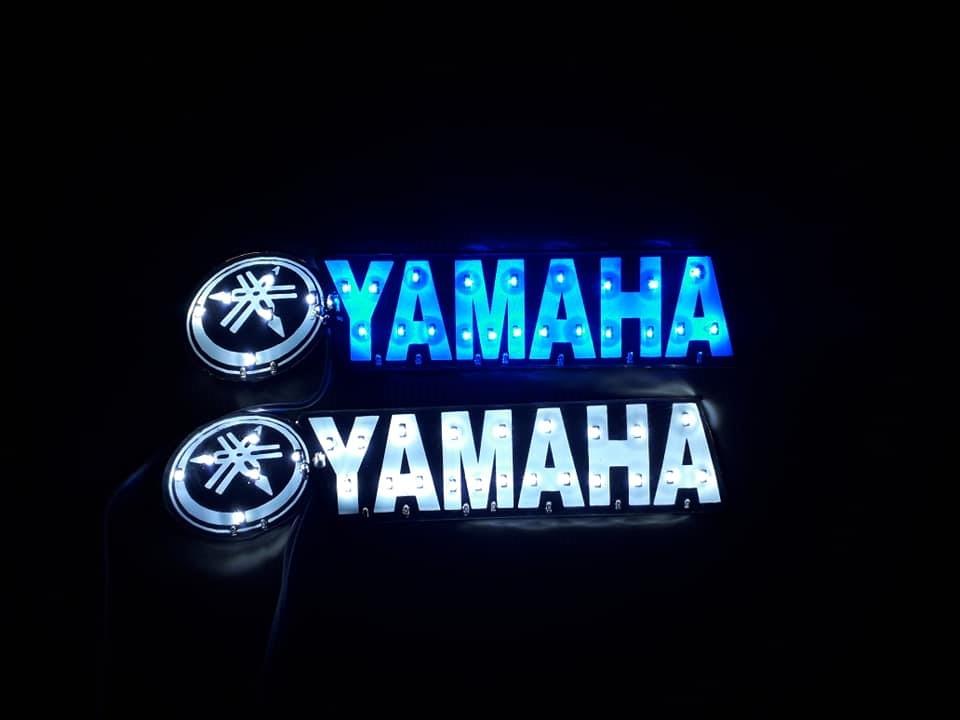 đèn led logo yamaha 12v-dc