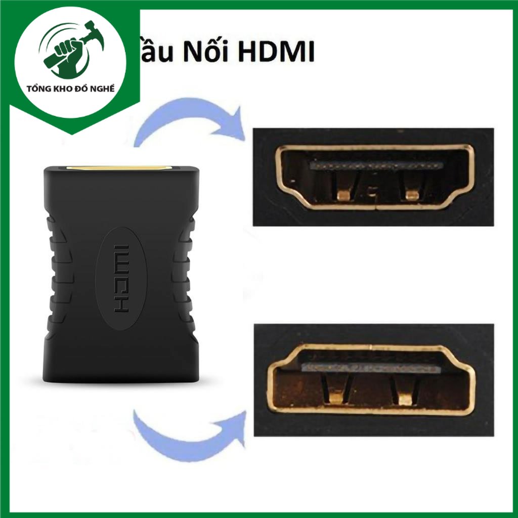 Đầu nối dài HDMI 2 đầu cái (Loại tốt) _TKDN