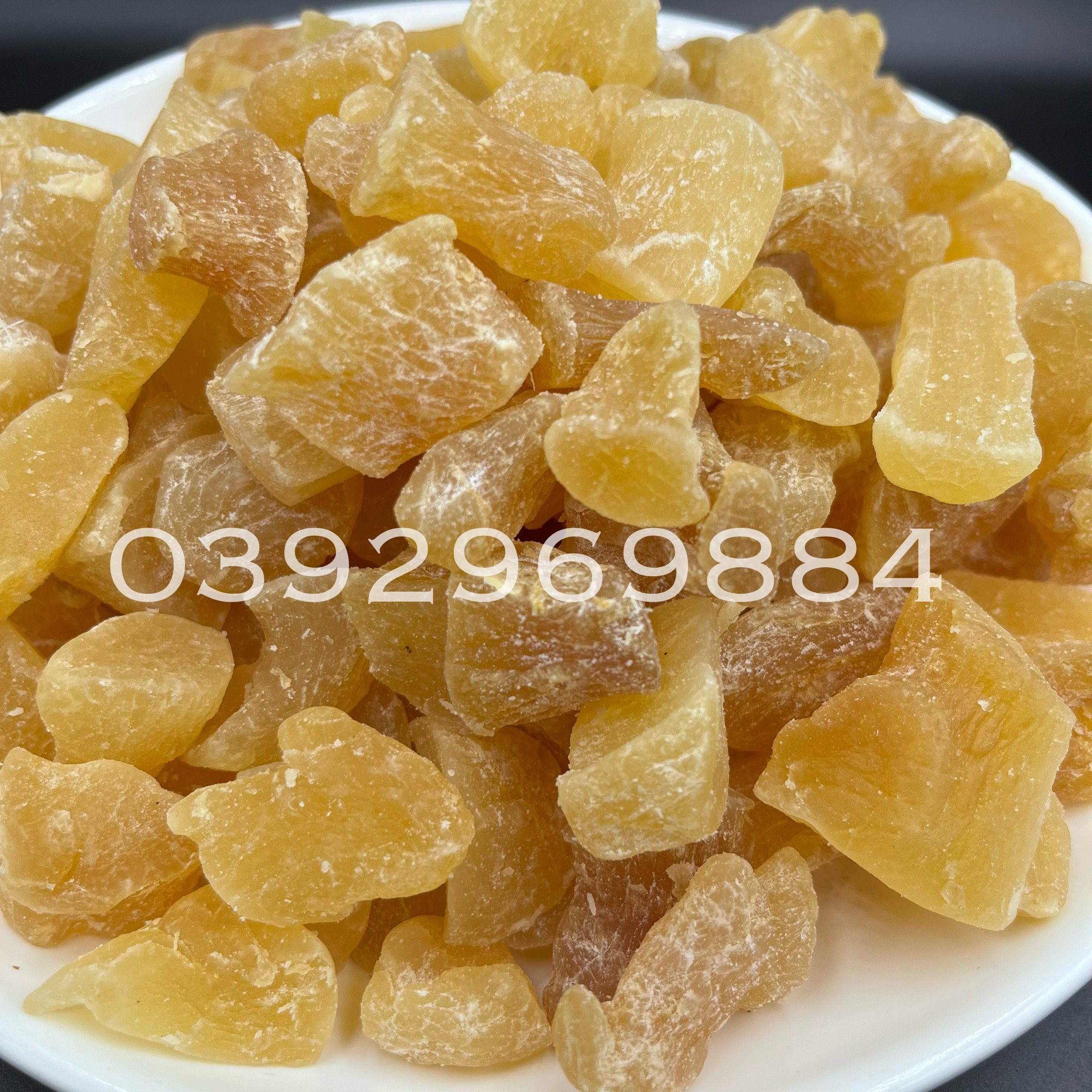 500G Mứt gừng viên sấy dẻo