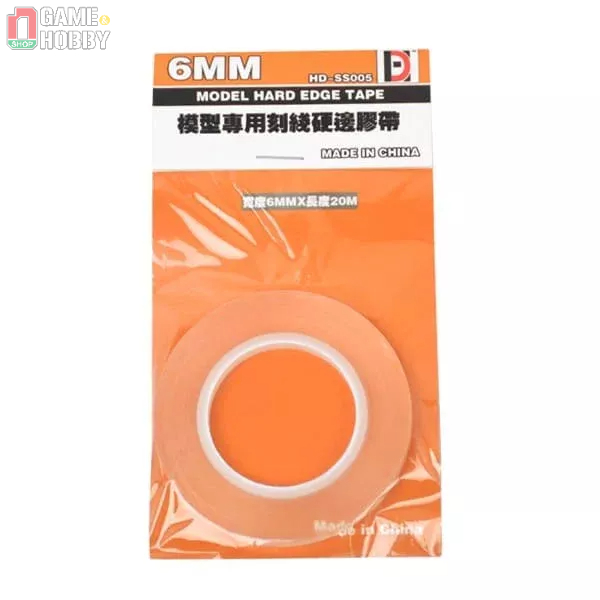 Genuine transparent color etching hard tape
