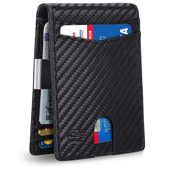 It smart ví tiền clip money rfid wallet men slim