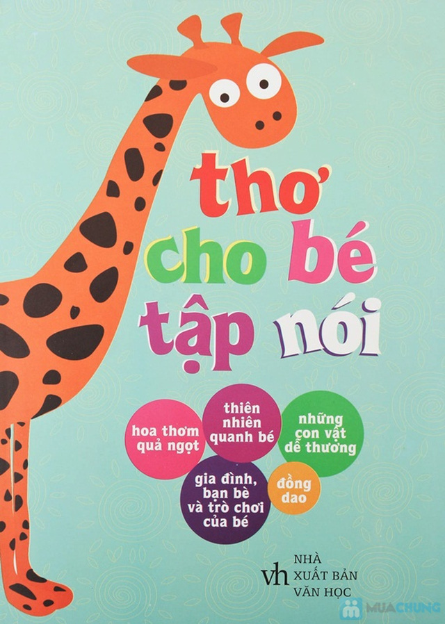 Sách - Thơ Cho Bé Tập Nói