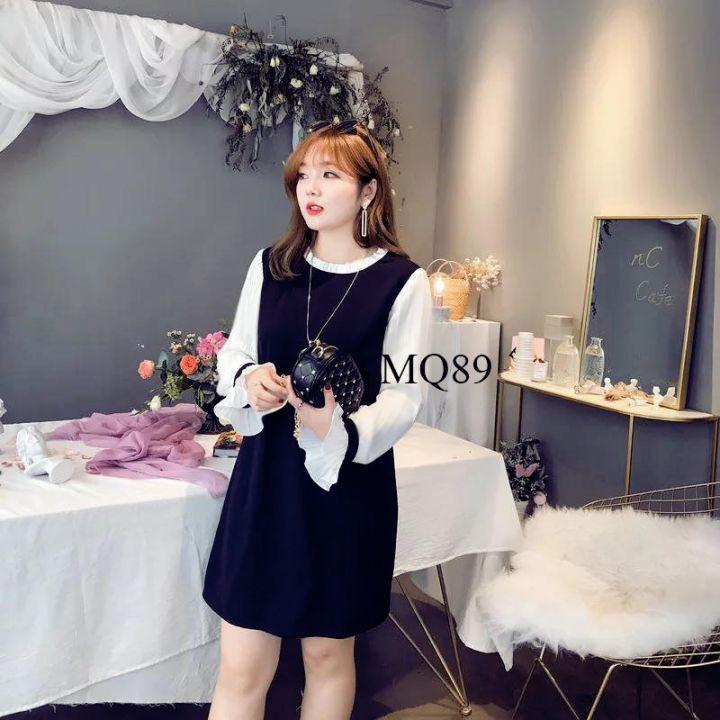 Đầm bigsize, đầm béo dáng suông vải mềm