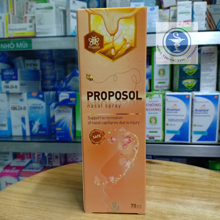 DUNG DỊCH XỊT RỬA MŨI KEO ONG PROPOSOL chai 70ml