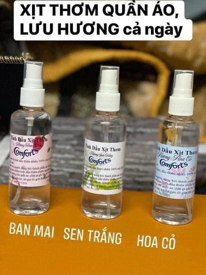 Xịt Xả Vải Khô Comfort