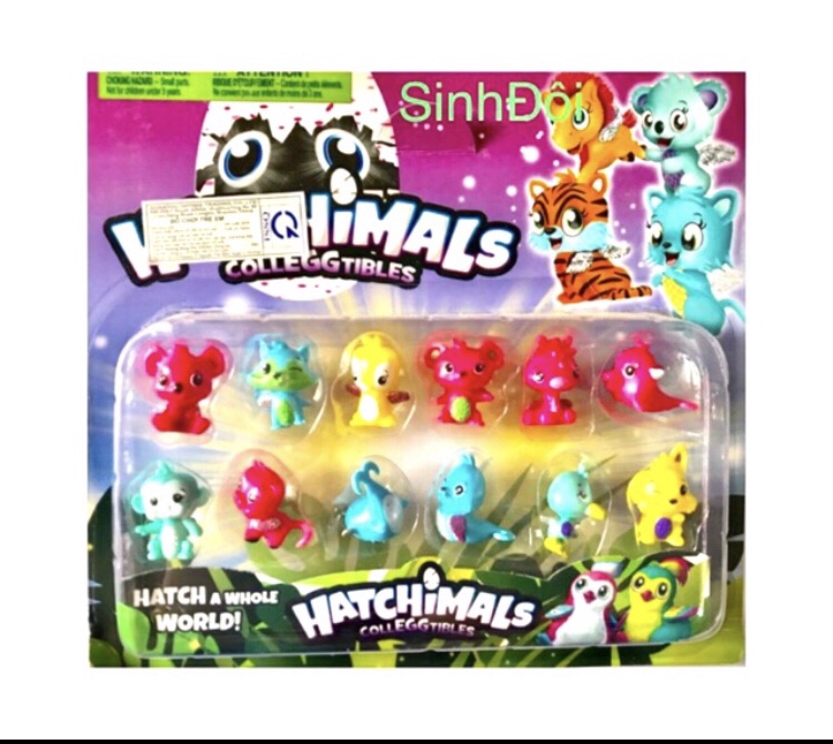 Mô hình thú hatchimals