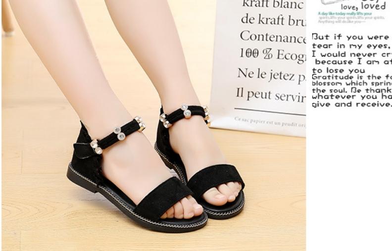 Sandal cao cấp bé gái từ 4 đến 10 tuổi
