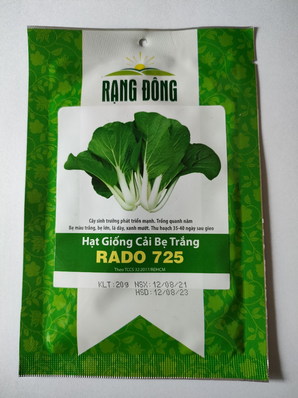 Hạt giống cải bẹ trắng Rạng Đông
