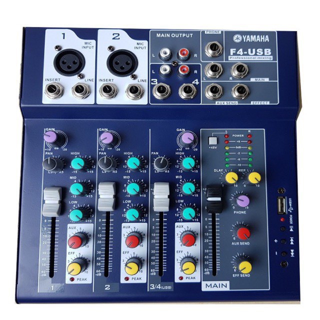 Mixer F4 Yamaha USB