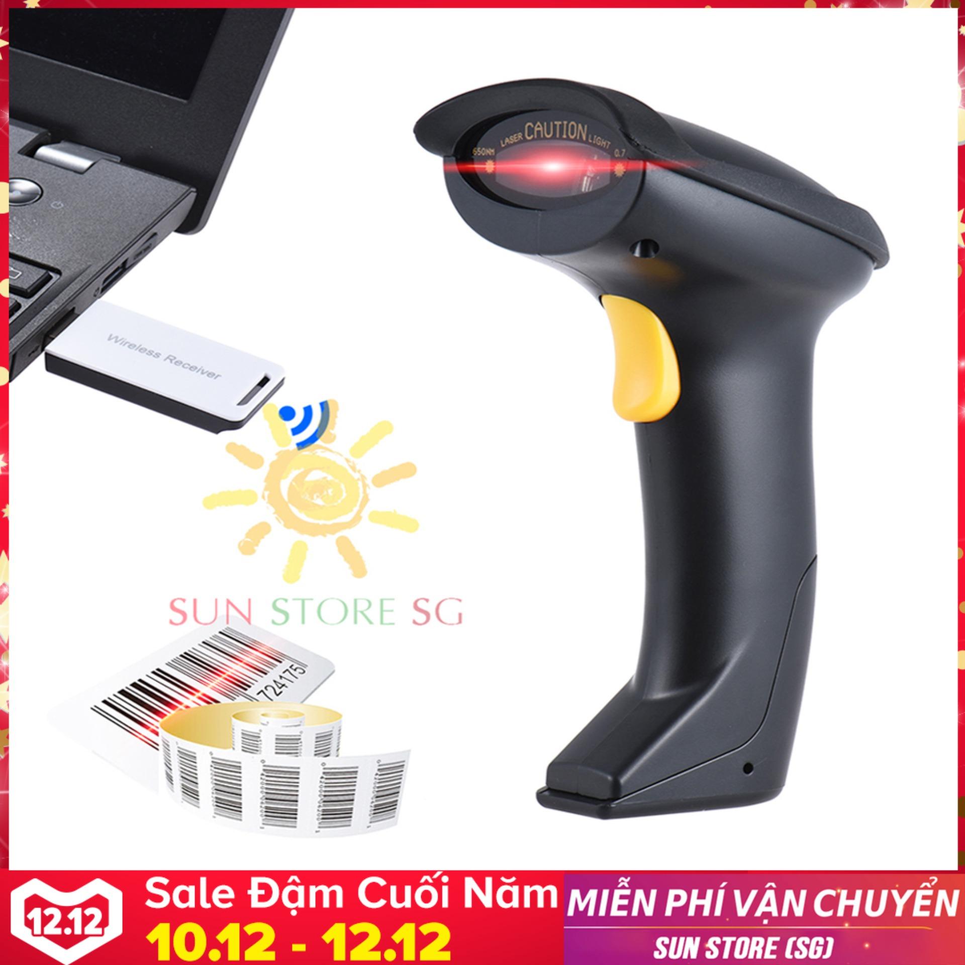 May Quet Ma Vach, Máy quét mã vạch không dây Cao Cấp 2.4G Tốc độ quét siệu nhanh 100 lần/giây Bảo hành 1 đổi 1 trên toàn quốc