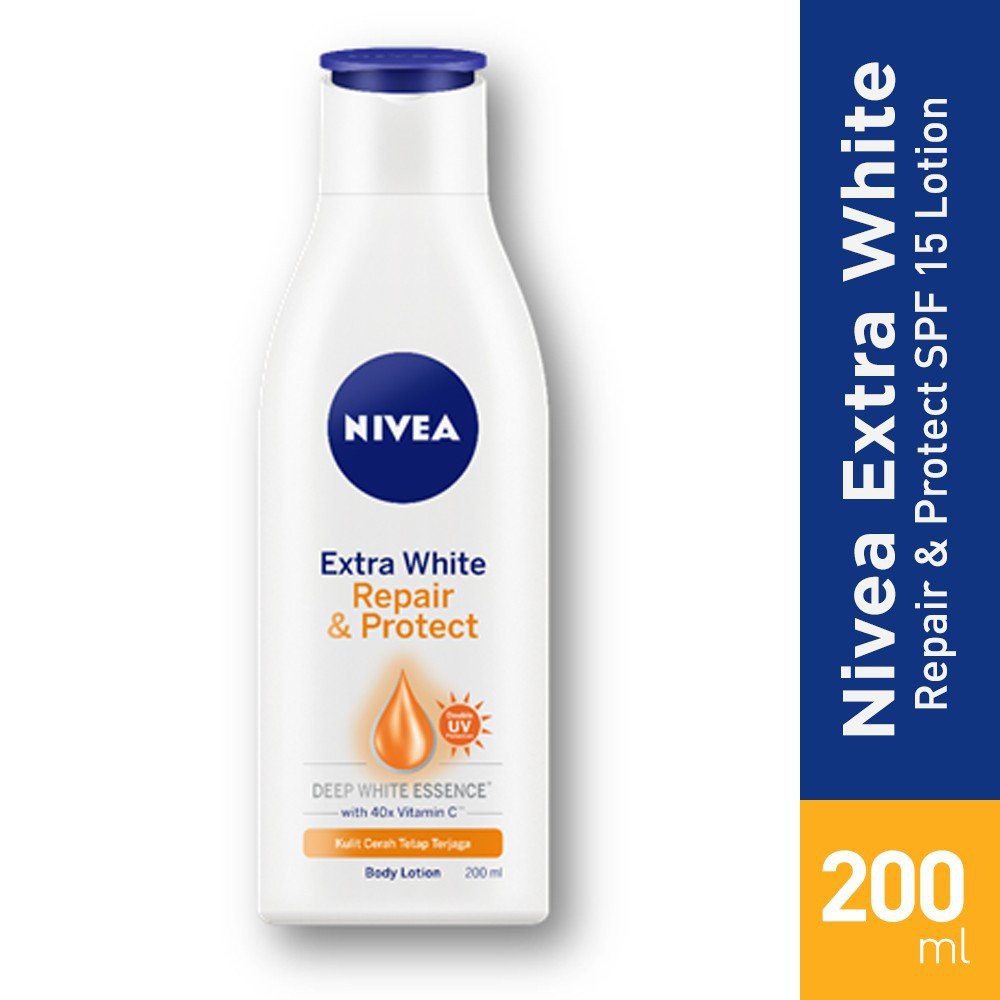 Sữa dưỡng thể nivea - extra white repair & protect body lotion spf30 pa++ 200ml