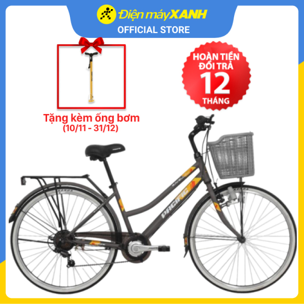 Mua [Tặng Nón bảo hiểm] Xe đạp đường phố City Pacific Ravella XT 26 inch