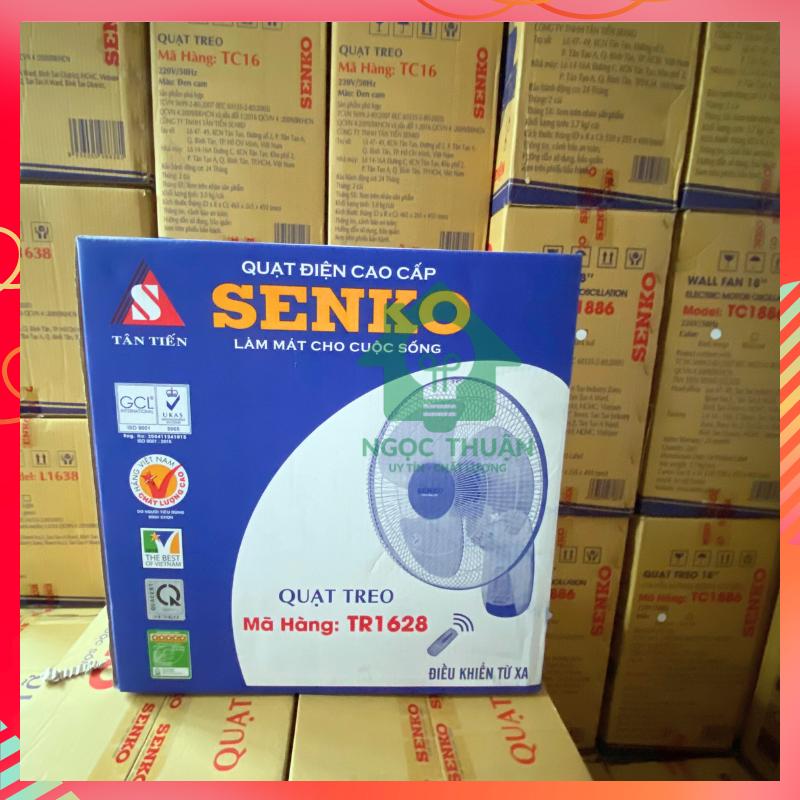 Quạt treo tường Senko có remote TR1628