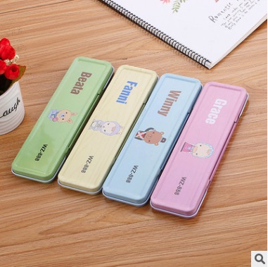 Hộp bút sắt siêu cute
