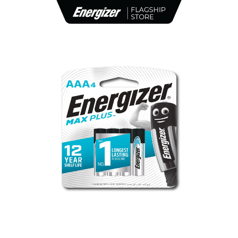 Pin AAA Energizer Max Plus EP92 BP4 - Vỉ 4 Viên