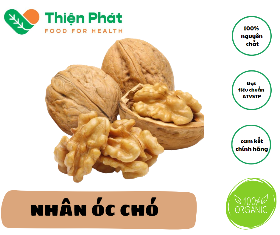 Nhân óc chó mỹ bao thơm ngon ko hôi dầu 500g|500g