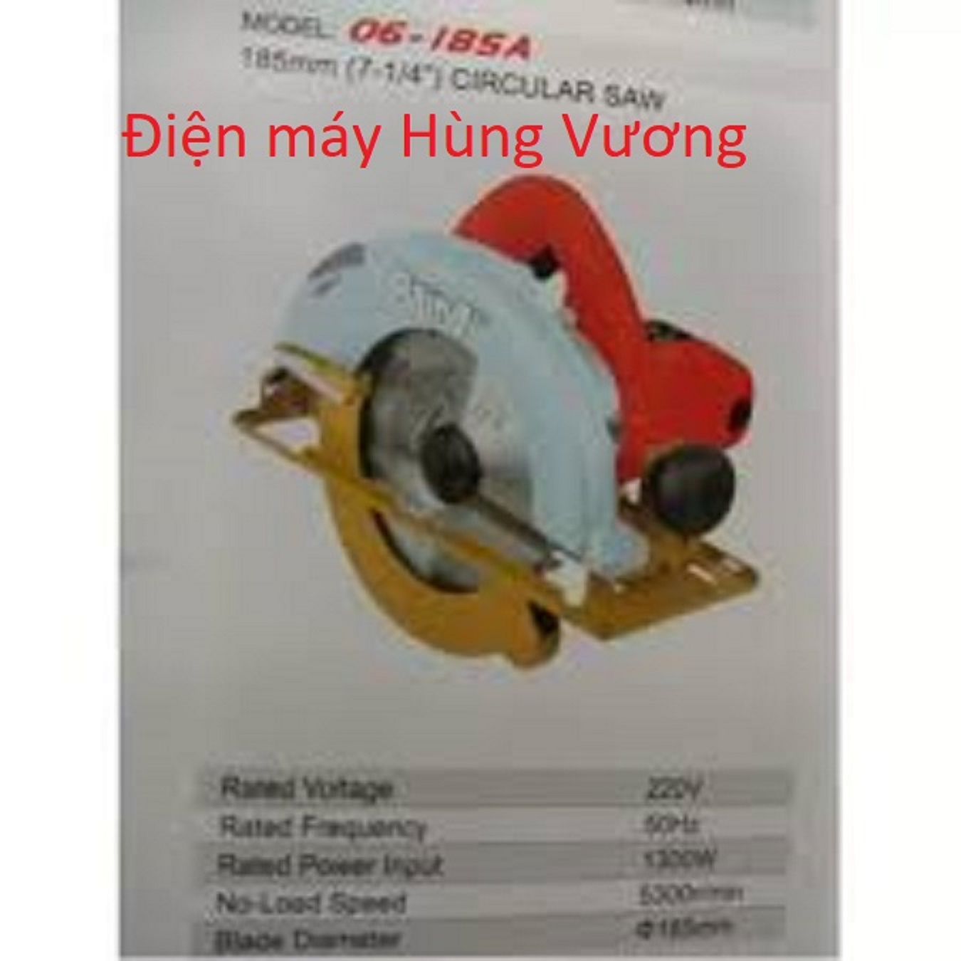 Máy cưa gỗ Hikari 06-185A madein Thái lan Màu đỏ