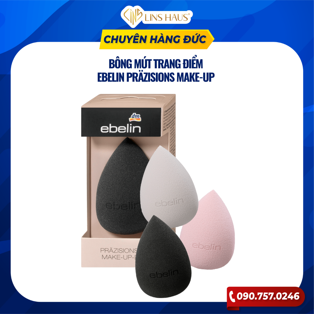 Mút Trang Điểm Ebelin Professional Make-Up Ei
