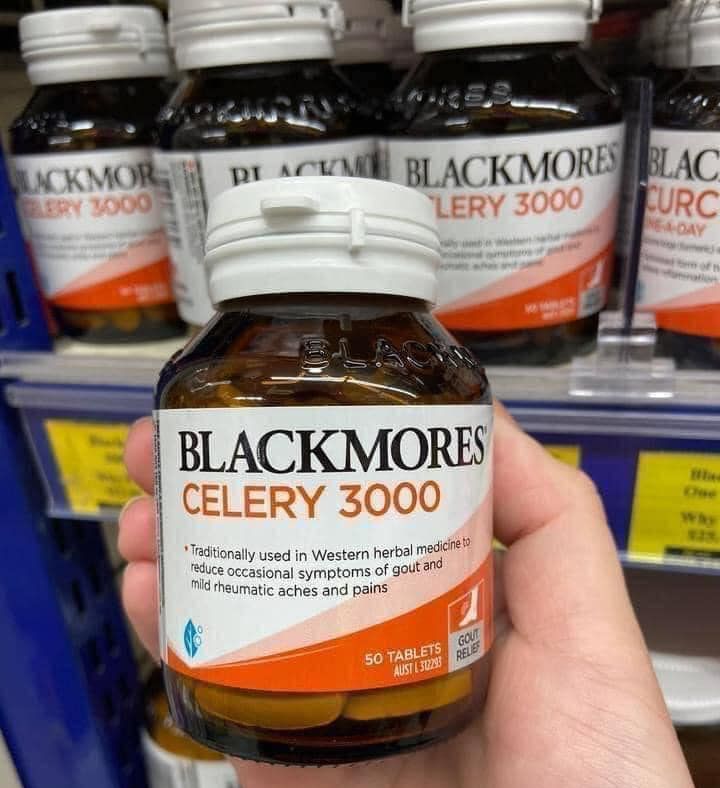 Blackmores Celery 3000mg Gout 50 viên